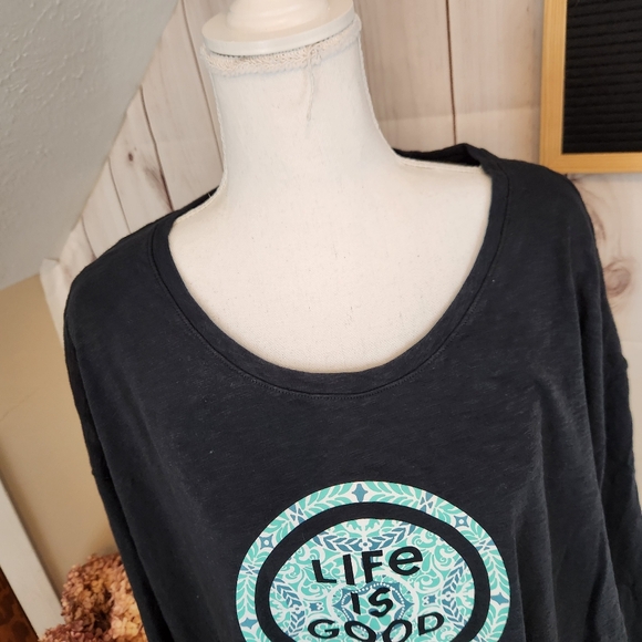 Life is Good Long Sleeve Tee - Picture 2 of 8